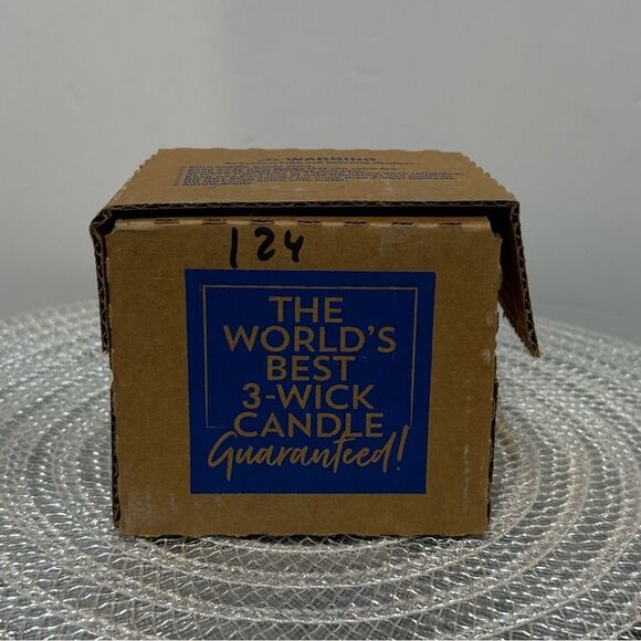 BBW Pumpkin Carving 3 Wick Scented Candle NWT - Picture 4 of 4